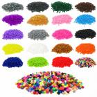 Fuse Beads 1000 Pack 5mm Midi Work Like Hama Beads Mixed Iron Kids Art_1
